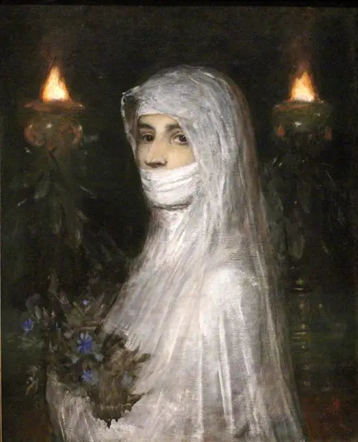 Vestale - Arnold Böcklin image 1 reproduction artisanale de tableau