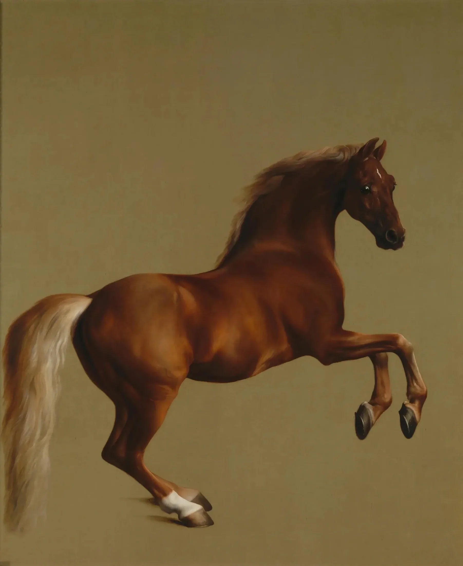 Veste sifflante - George Stubbs image 1 tableau peint à l’huile sur toile