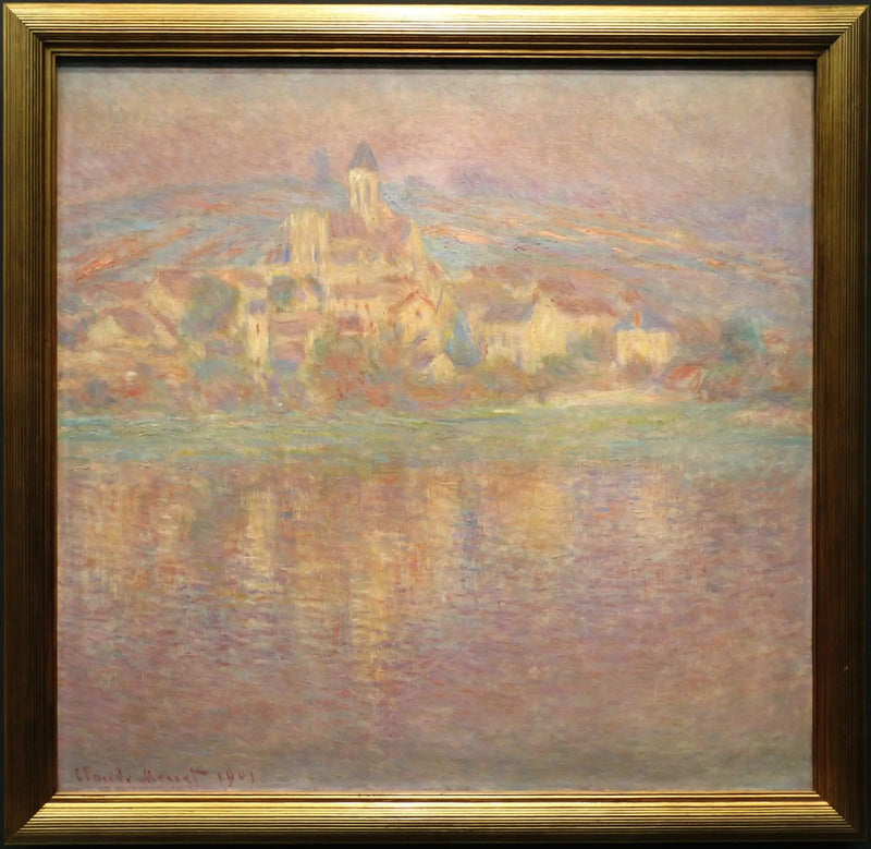Vétheuil, soleil couchant - Claude Monet