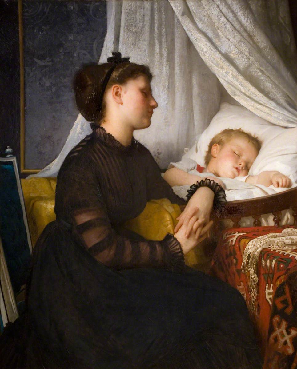Veuve et orpheline de père - Léon Perrault image 1 reproduction réalisée par Alpha Reproduction