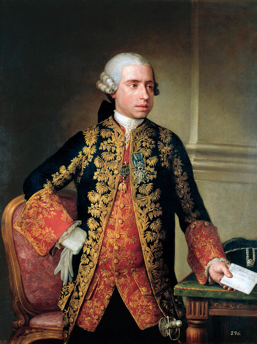 Vicente Joaquín Osorio de Moscoso y Guzmán - Anton Raphael Mengs image 1 reproduction artisanale de tableau