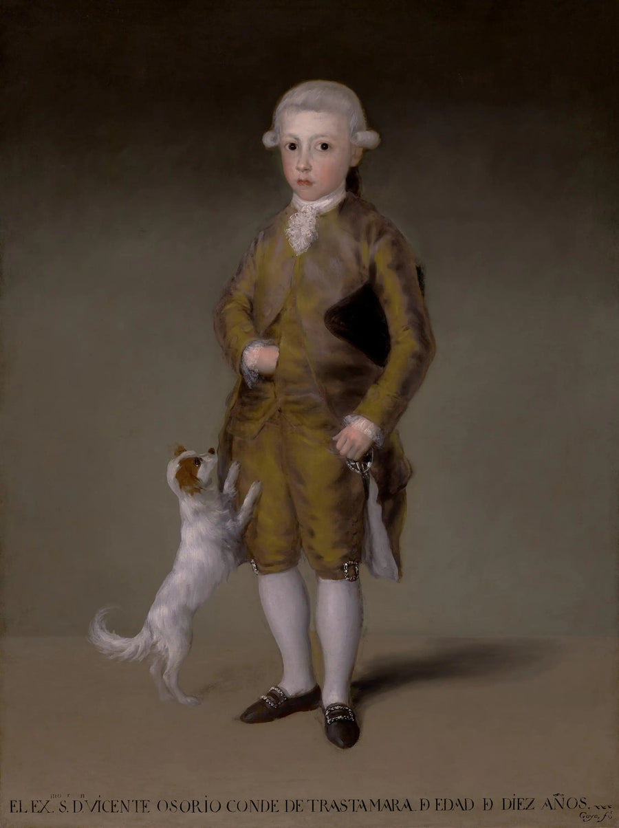 Vicente Osorio de Moscoso, hrabia Trastamara - Francisco de Goya