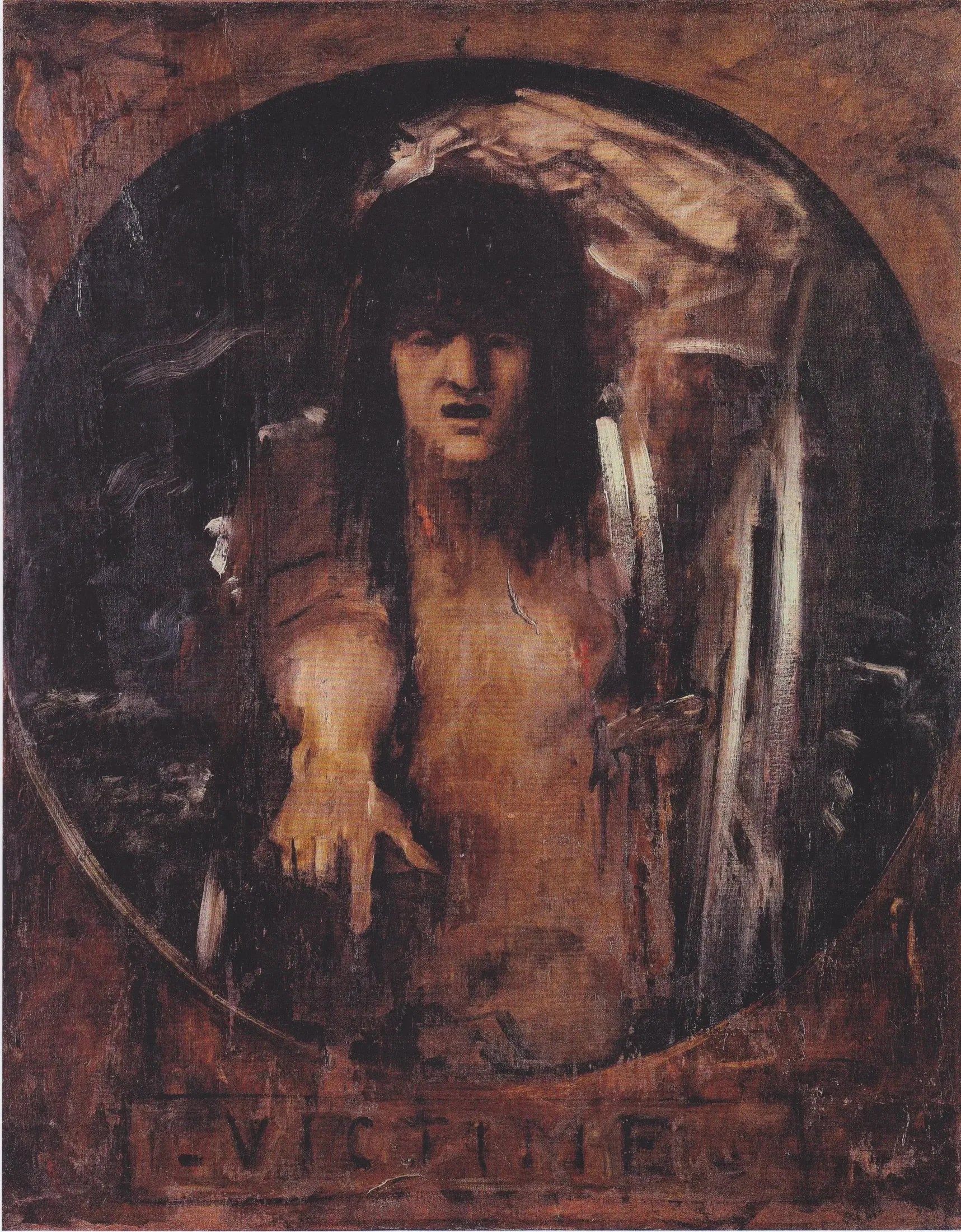 Victime - Gustave Moreau image 1 reproduction de peinture à l’huile