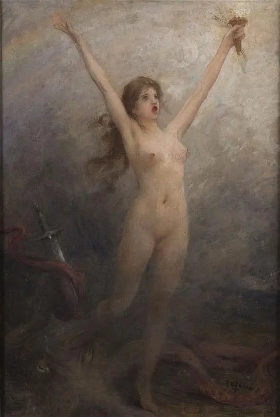 Victoire - Charles Amable Lenoir image 1 copie de tableau peinte à la main