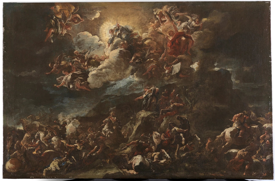 Victoire des Israélites et chant de Débora - Luca Giordano