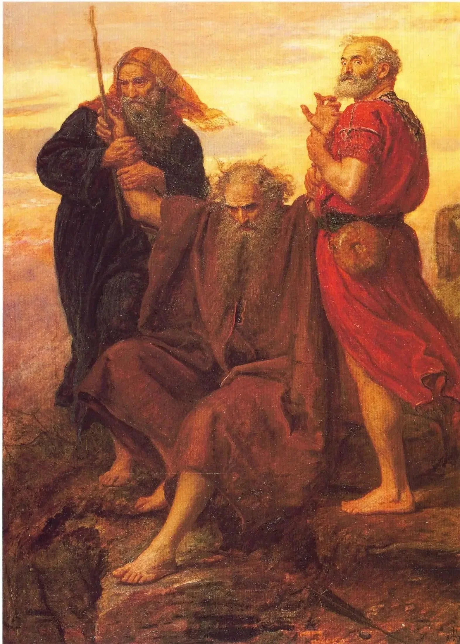 Victoire, ô Seigneur ! - John Everett Millais image 1 tableau peint à l’huile sur toile