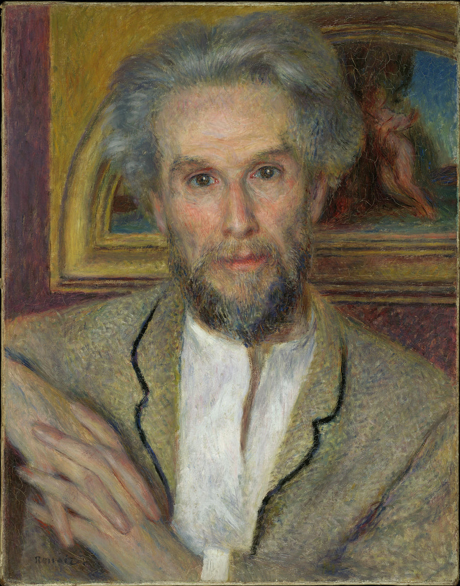 Portrait de Victor Chocquet peint par Pierre-Auguste Renoir vers 1875, Harvard Art Museums 1943.274