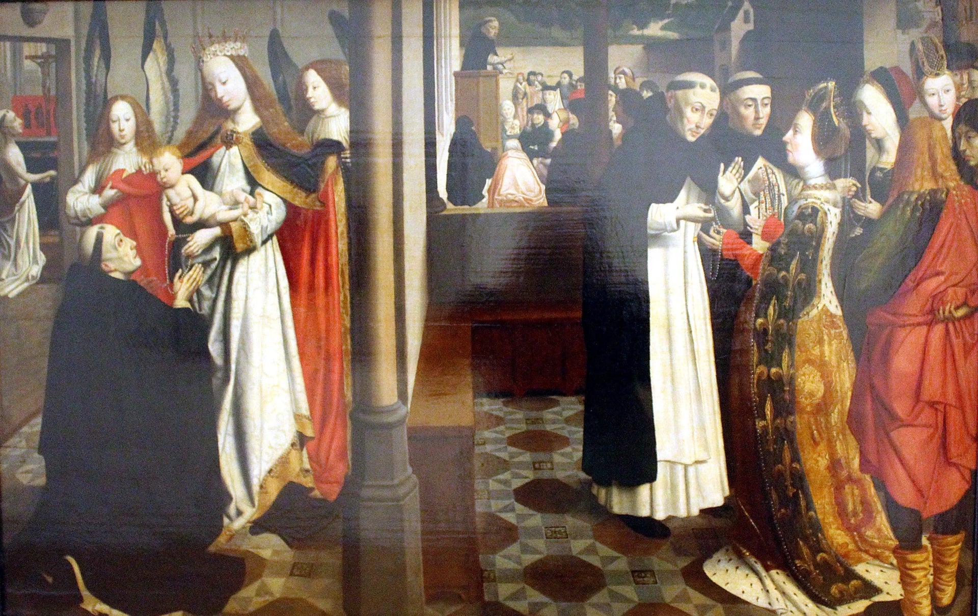 Vie de saint Dominique - Geertgen tot Sint Jans image 1 copie peinte à la main à l’huile