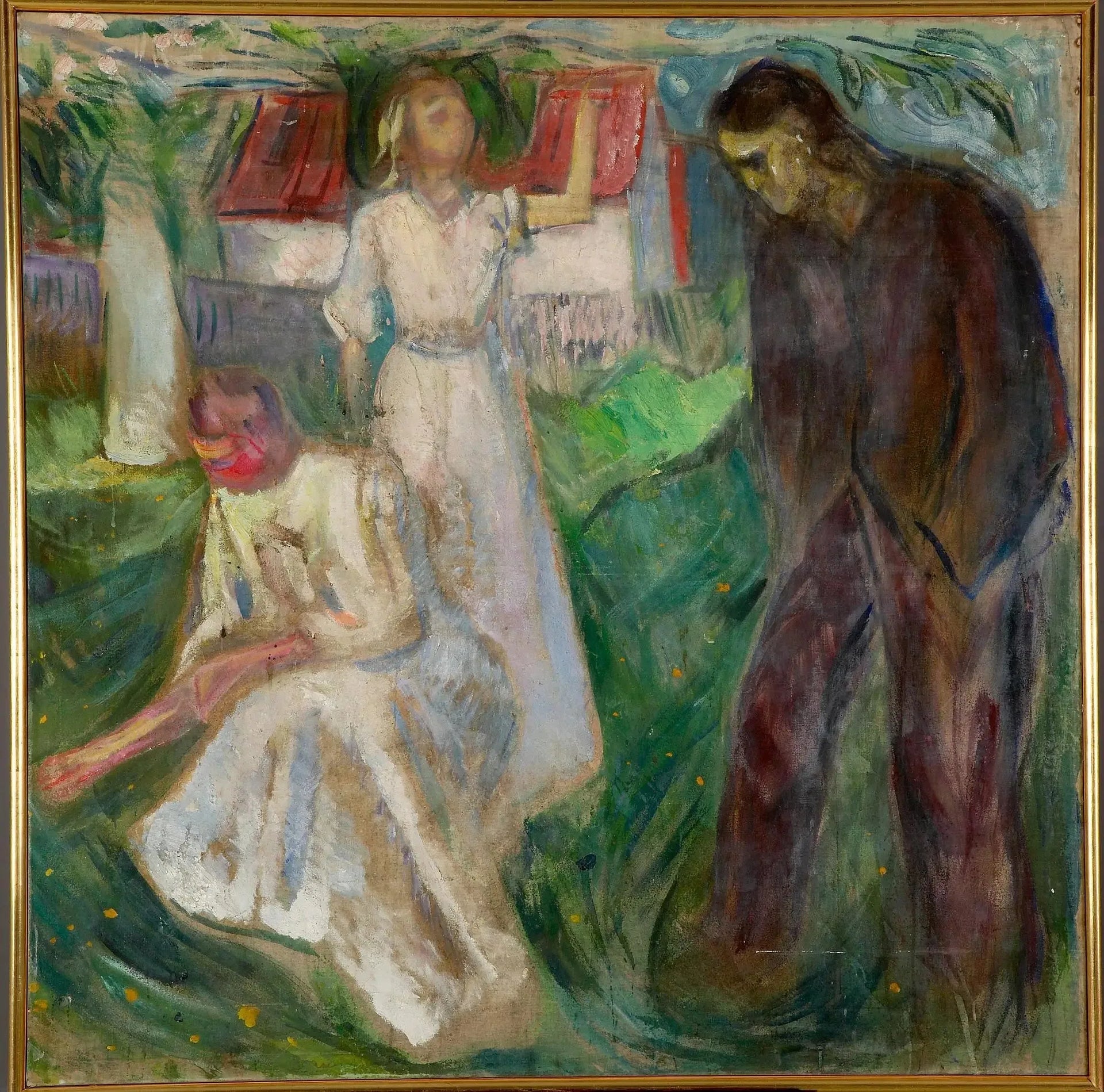 Vie : partie droite - Edvard Munch image 1 tableau peint à l’huile sur toile