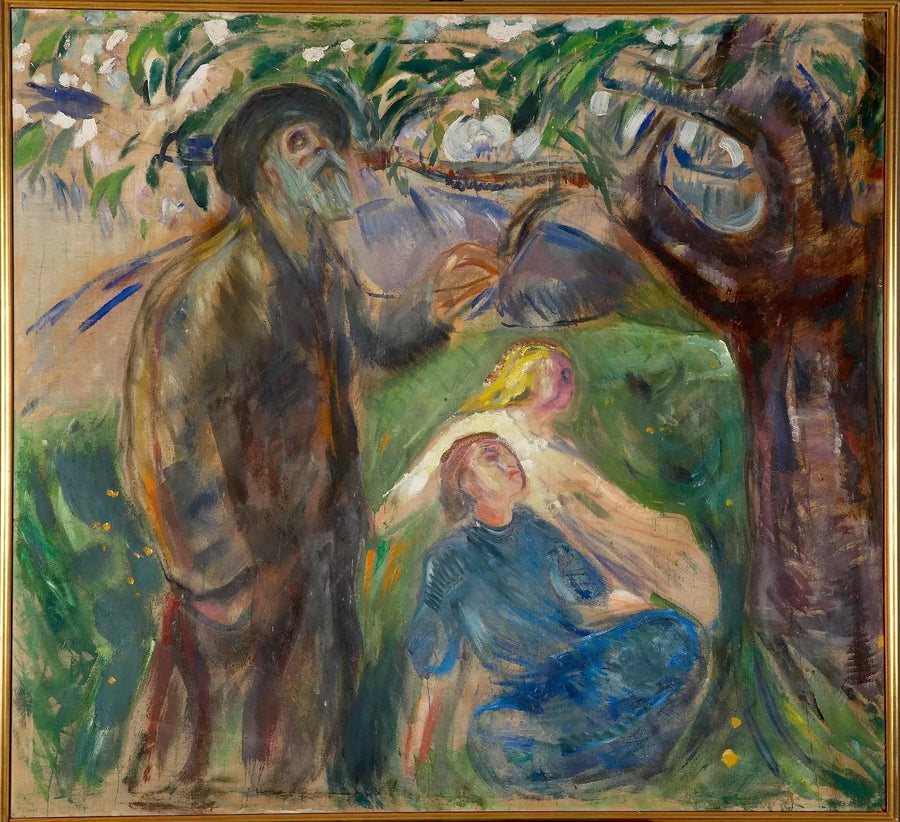 Vie : partie gauche - Edvard Munch