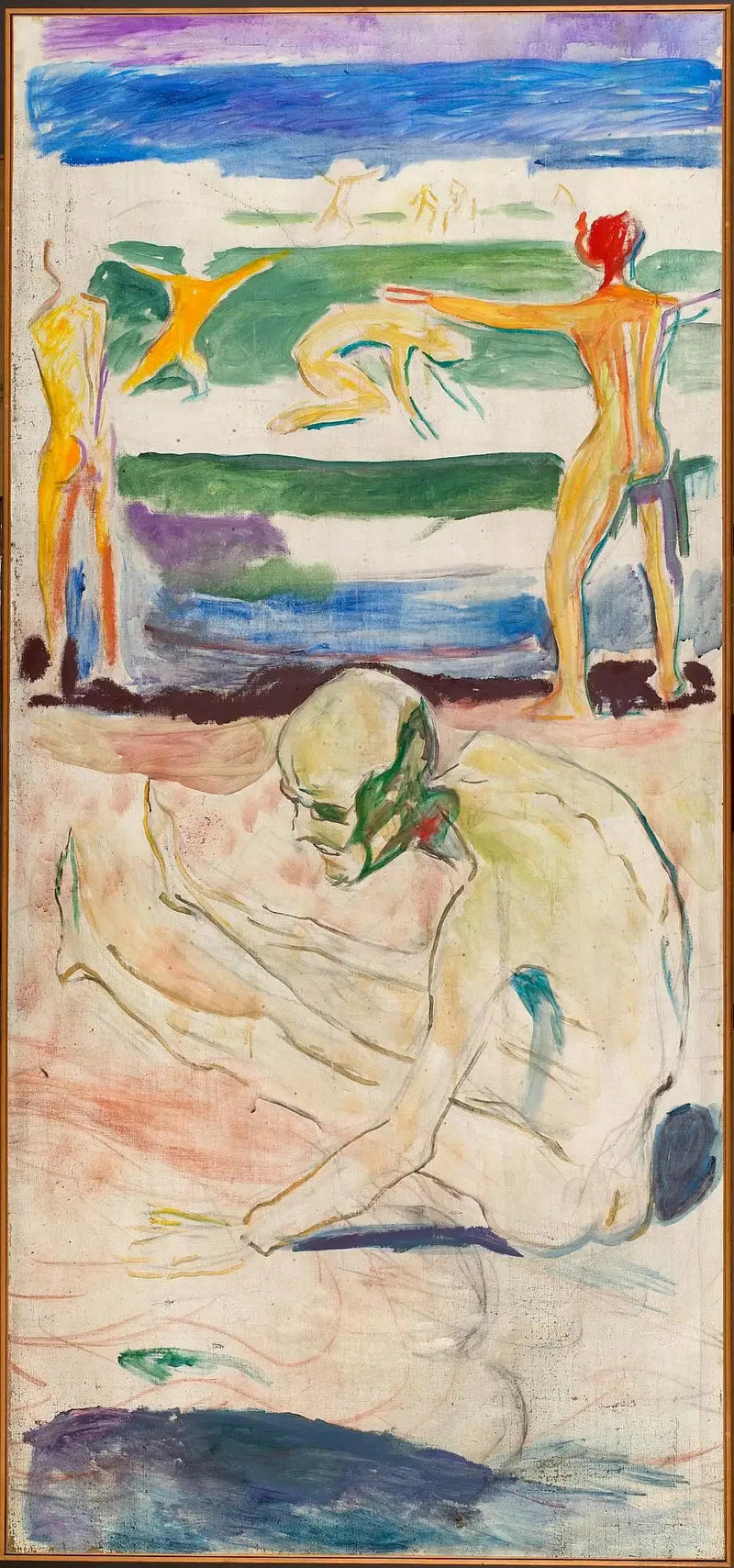 Vieil Homme - Edvard Munch