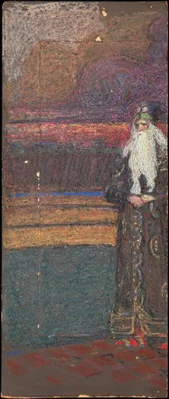 Vieillard barbu - Vassily Kandinsky