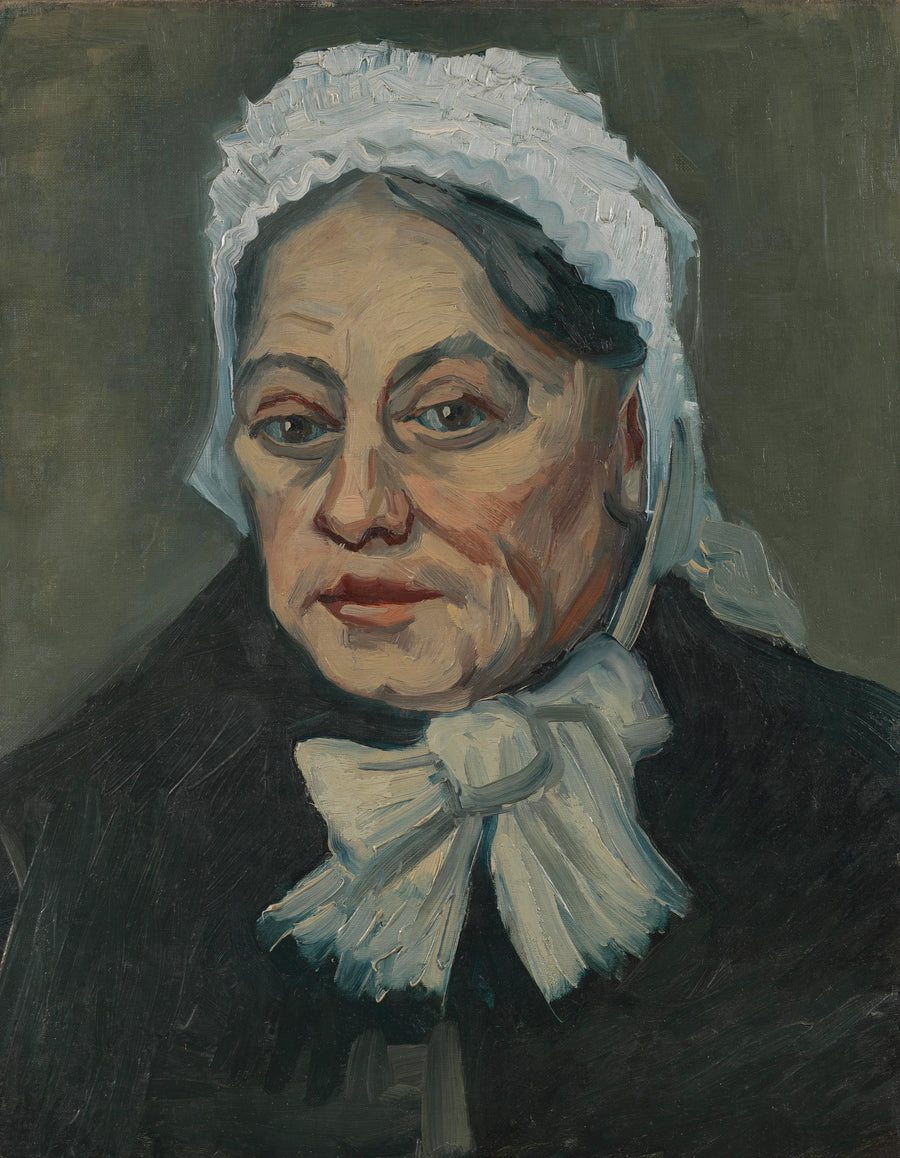 Vieille femme à la coiffe blanche, F174 – Van Gogh