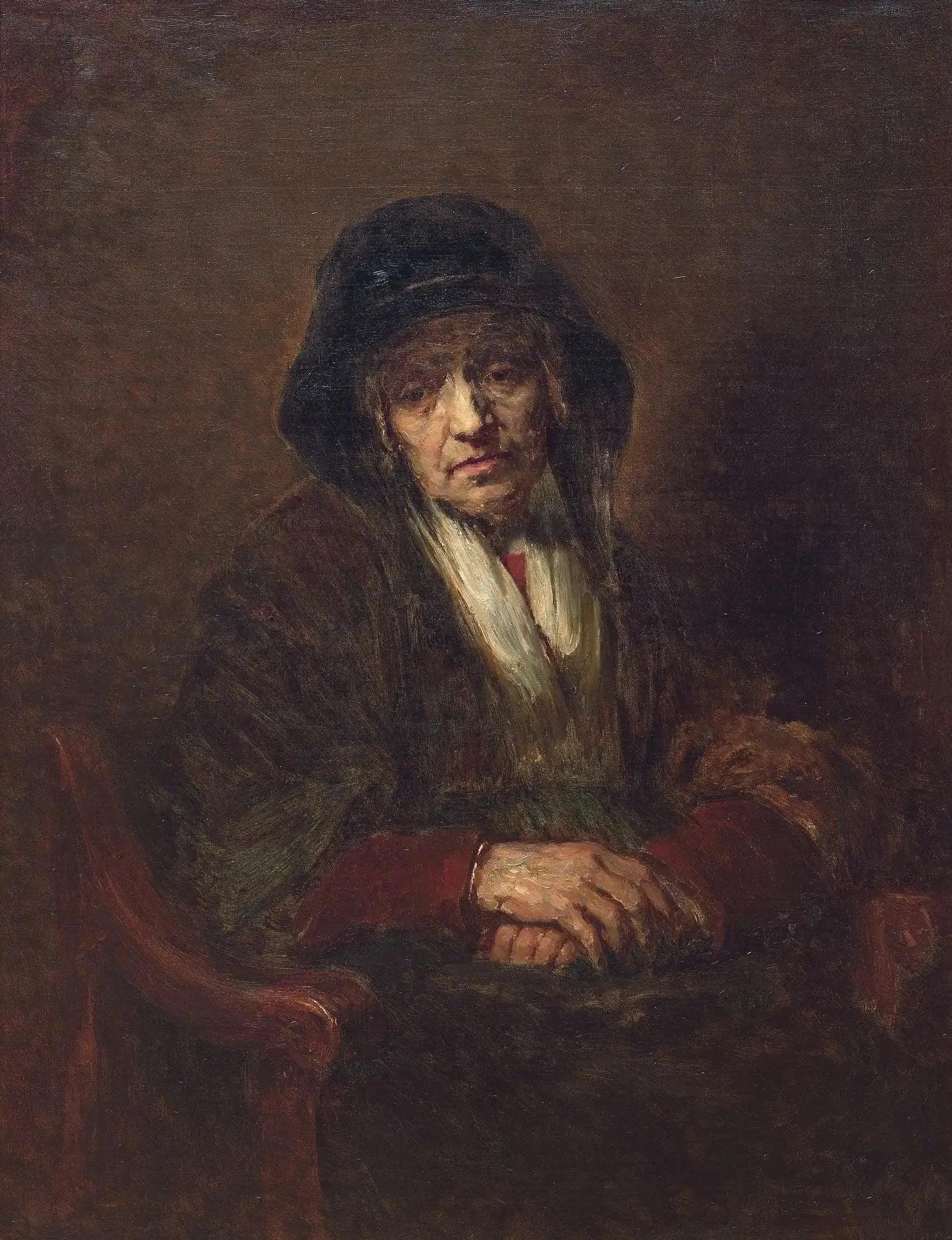 Vieille - Ilya Repin image 1 reproduction réalisée par Alpha Reproduction