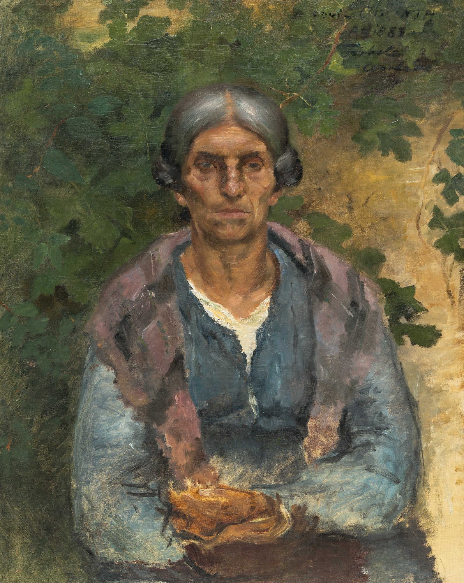 Vieille Italienne - Lovis Corinth image 1 reproduction artisanale de tableau