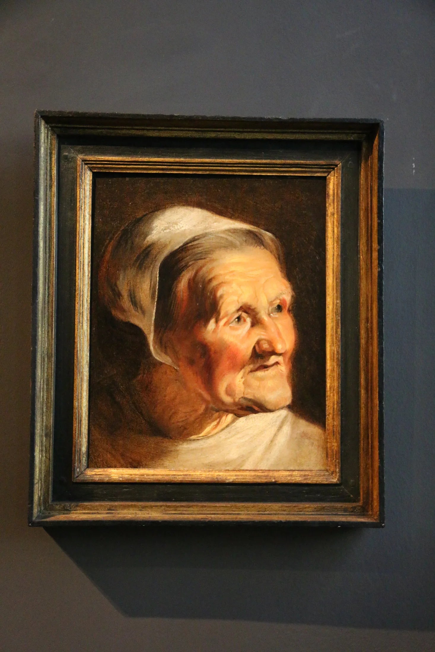 Vieille - Jacob Jordaens image 1 reproduction réalisée par Alpha Reproduction