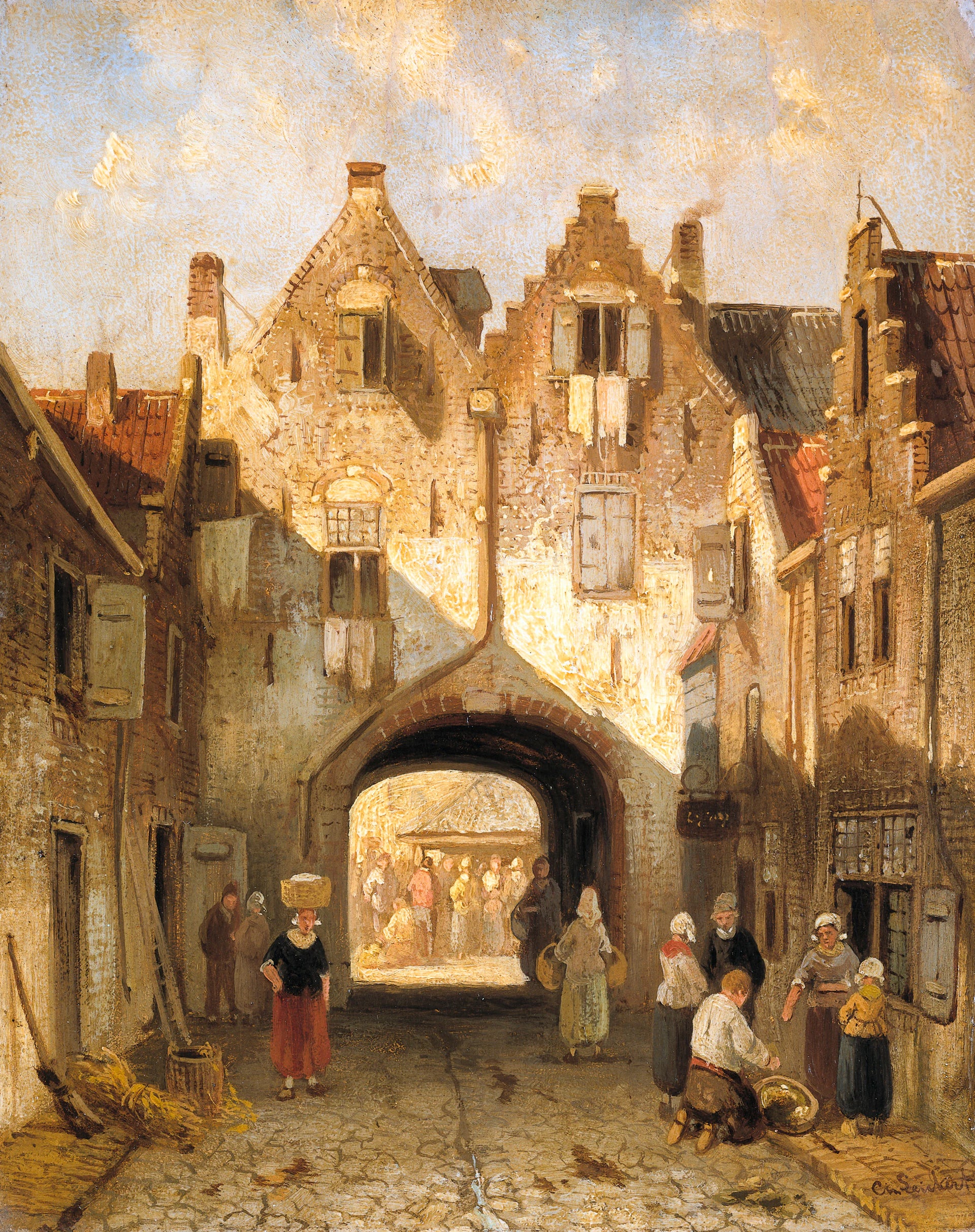 La vieille porte - Charles Leickert