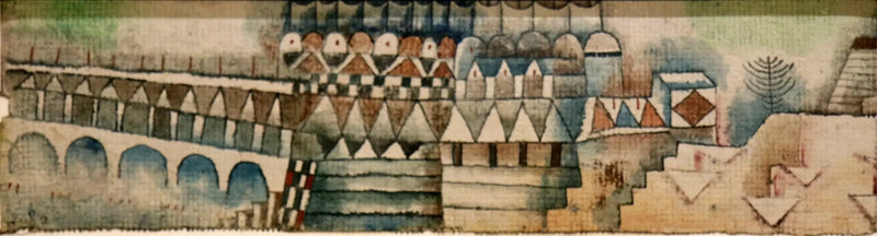 Vieille ville et pont - Paul Klee