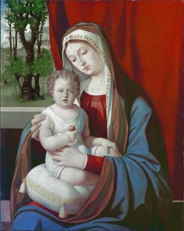 Vierge à l'Enfant - Andrea Previtali image 1 reproduction réalisée par Alpha Reproduction