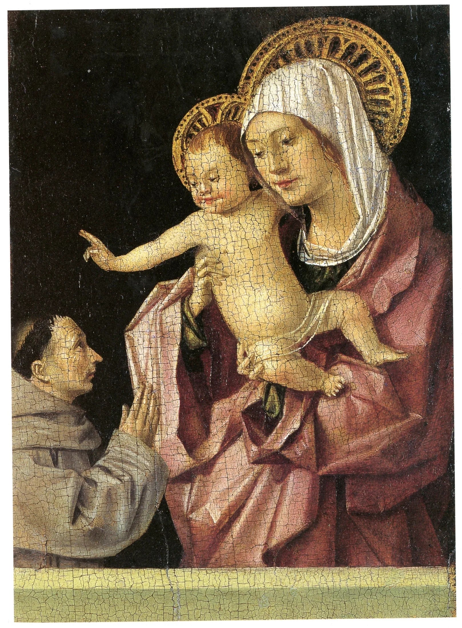 Vierge à l'Enfant - Antonello de Messine image 1 reproduction de peinture à l’huile