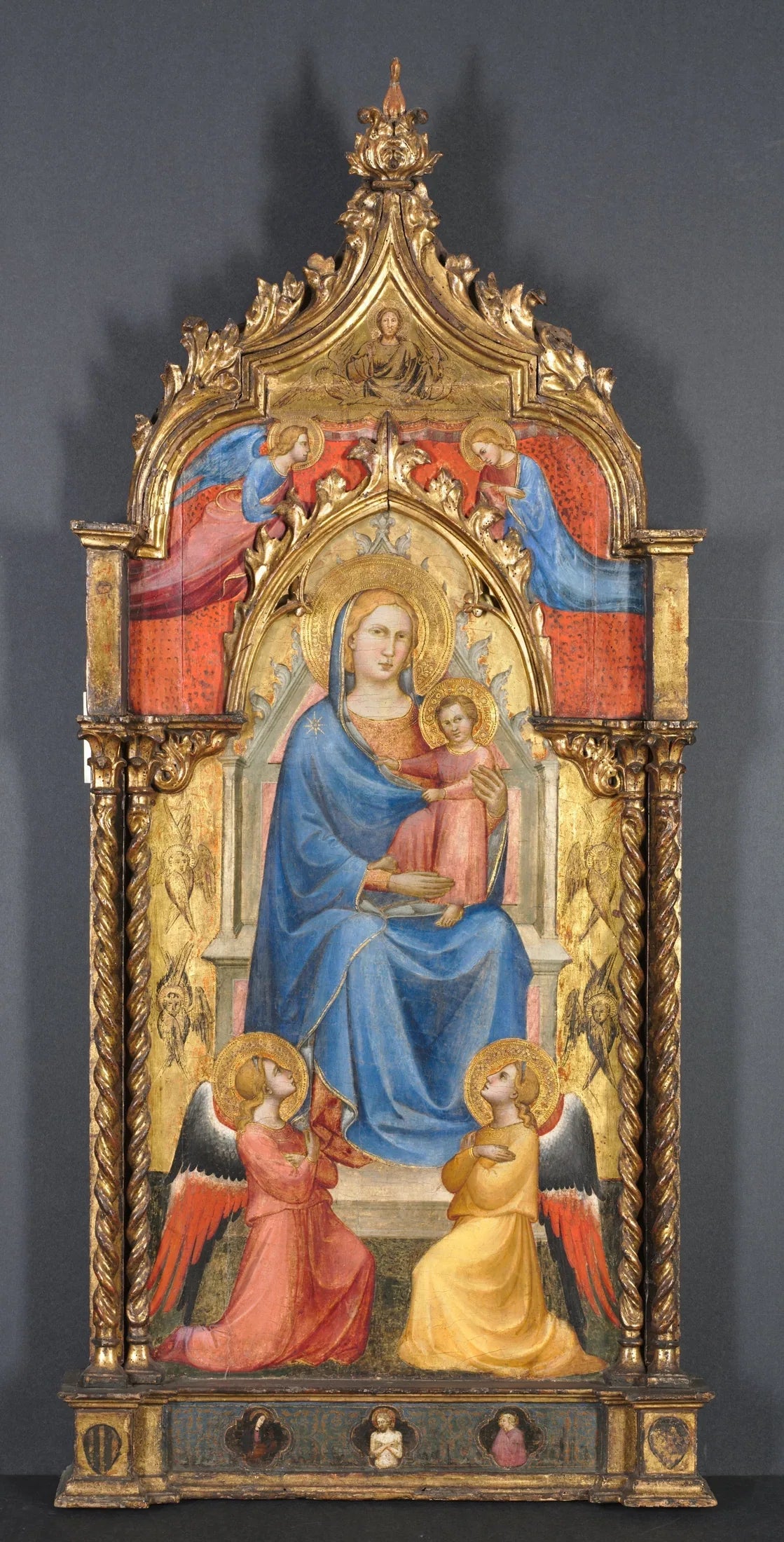 Vierge à l'Enfant avec des anges - Spinello Aretino image 1 reproduction réalisée par Alpha Reproduction