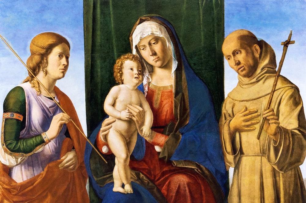 Vierge à l’Enfant avec des saints - Cima da Conegliano - Alpha Reproduction