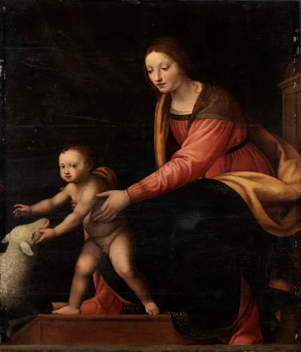 Vierge à l'Enfant - Bernardino Luini image 1 reproduction de peinture à l’huile