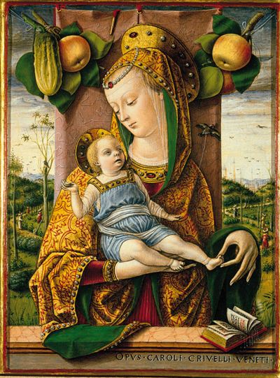 Vierge à l'Enfant - Carlo Crivelli