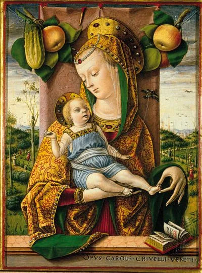 Vierge à l'Enfant - Carlo Crivelli image 1 reproduction réalisée par Alpha Reproduction