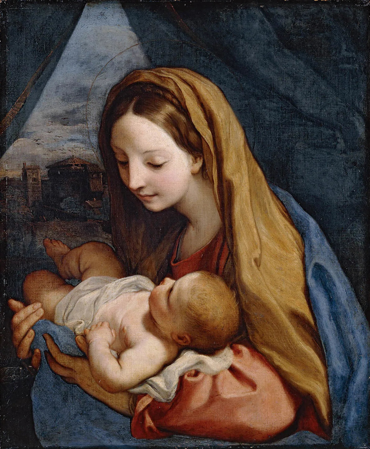 Vierge à l'Enfant. - Carlo Maratta image 1 reproduction de peinture à l’huile