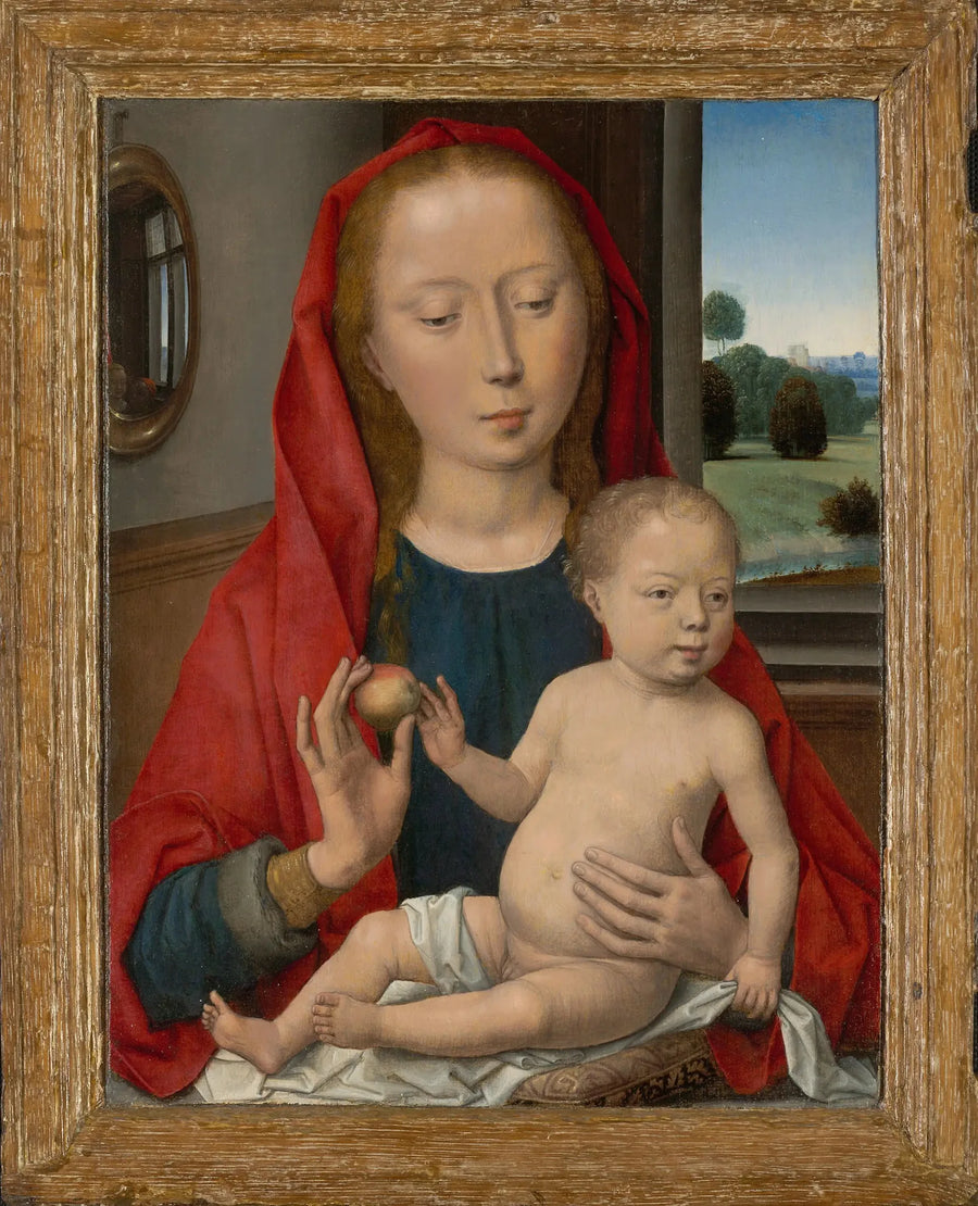 Vierge à l'Enfant (Chicago) - Hans Memling