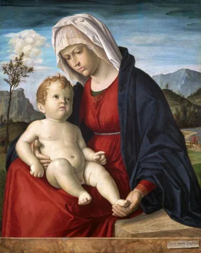 Vierge à l'Enfant - Cima da Conegliano image 1 reproduction d’œuvre d’art à l’huile