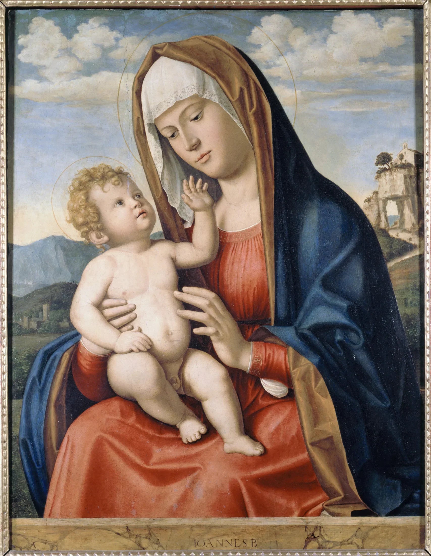 Vierge à l'Enfant - Cima da Conegliano image 1 reproduction d’œuvre d’art à l’huile
