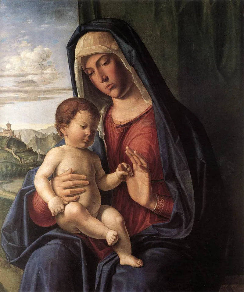 Vierge à l'Enfant. - Cima da Conegliano