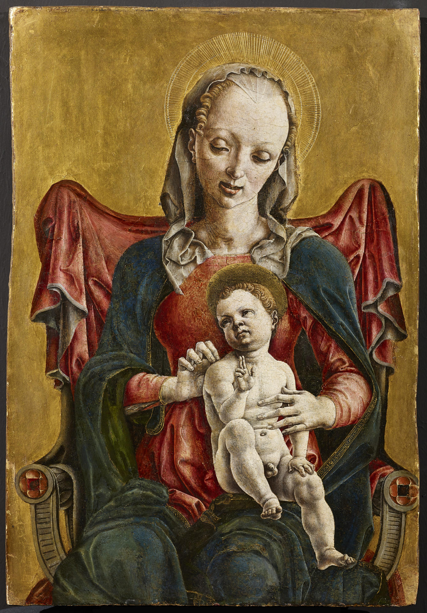 Vierge à l'Enfant - Cosmè Tura image 1 reproduction de peinture à l’huile