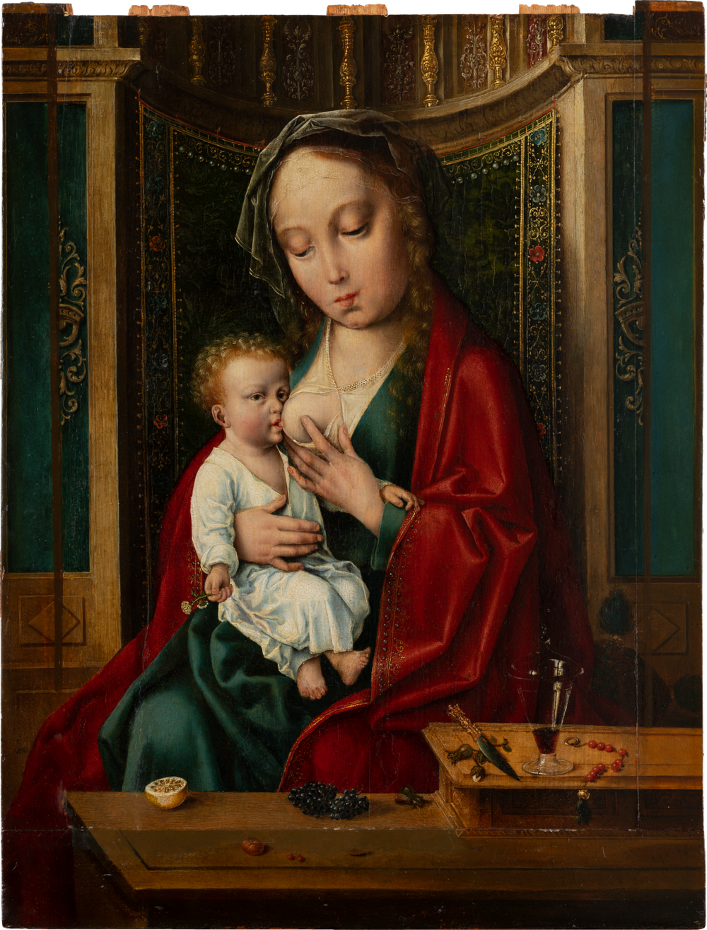 Vierge à l’Enfant dans une niche - Joos van Cleve - Alpha Reproduction