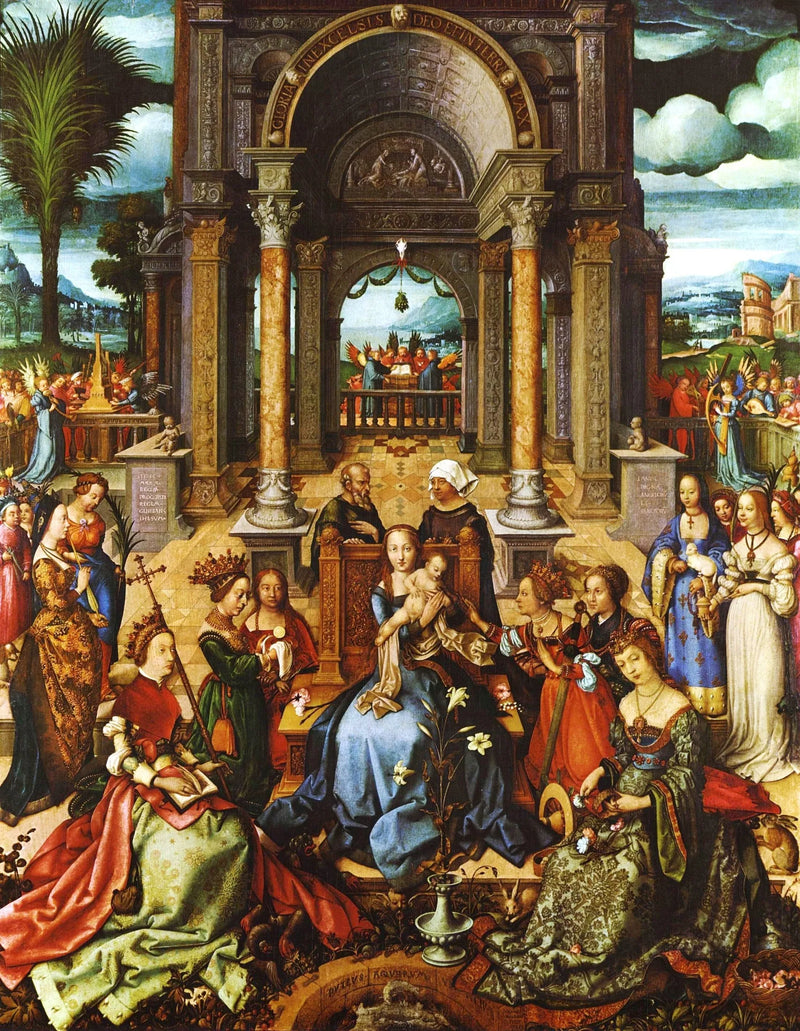 Vierge à l'enfant de Hans Holbein l'Ancien, Museu Nacional de Arte Antiga - Hans Holbein the Elder