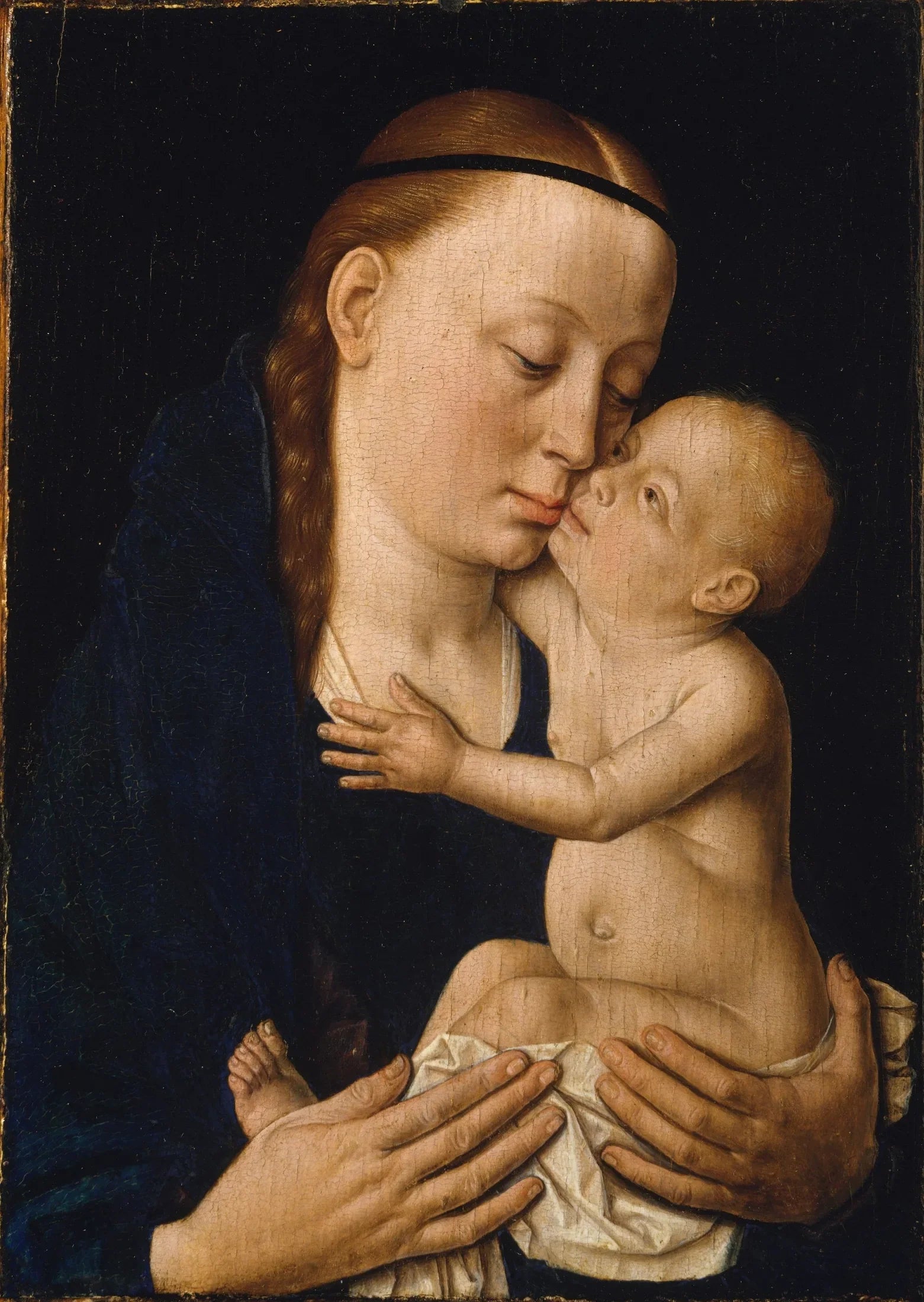 Vierge à l'Enfant - Dirk Bouts image 1 reproduction de peinture à l’huile