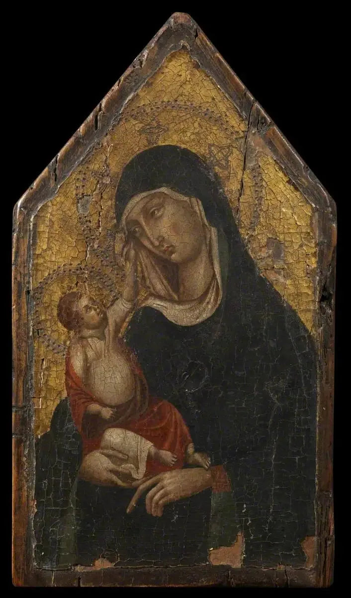Vierge à l'Enfant - Duccio di Buoninsegna image 1 tableau peint à l’huile sur toile