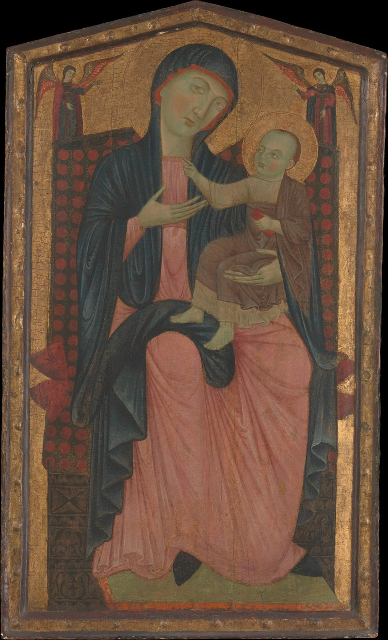 Vierge à l'Enfant en majesté - Master of the Magdalen