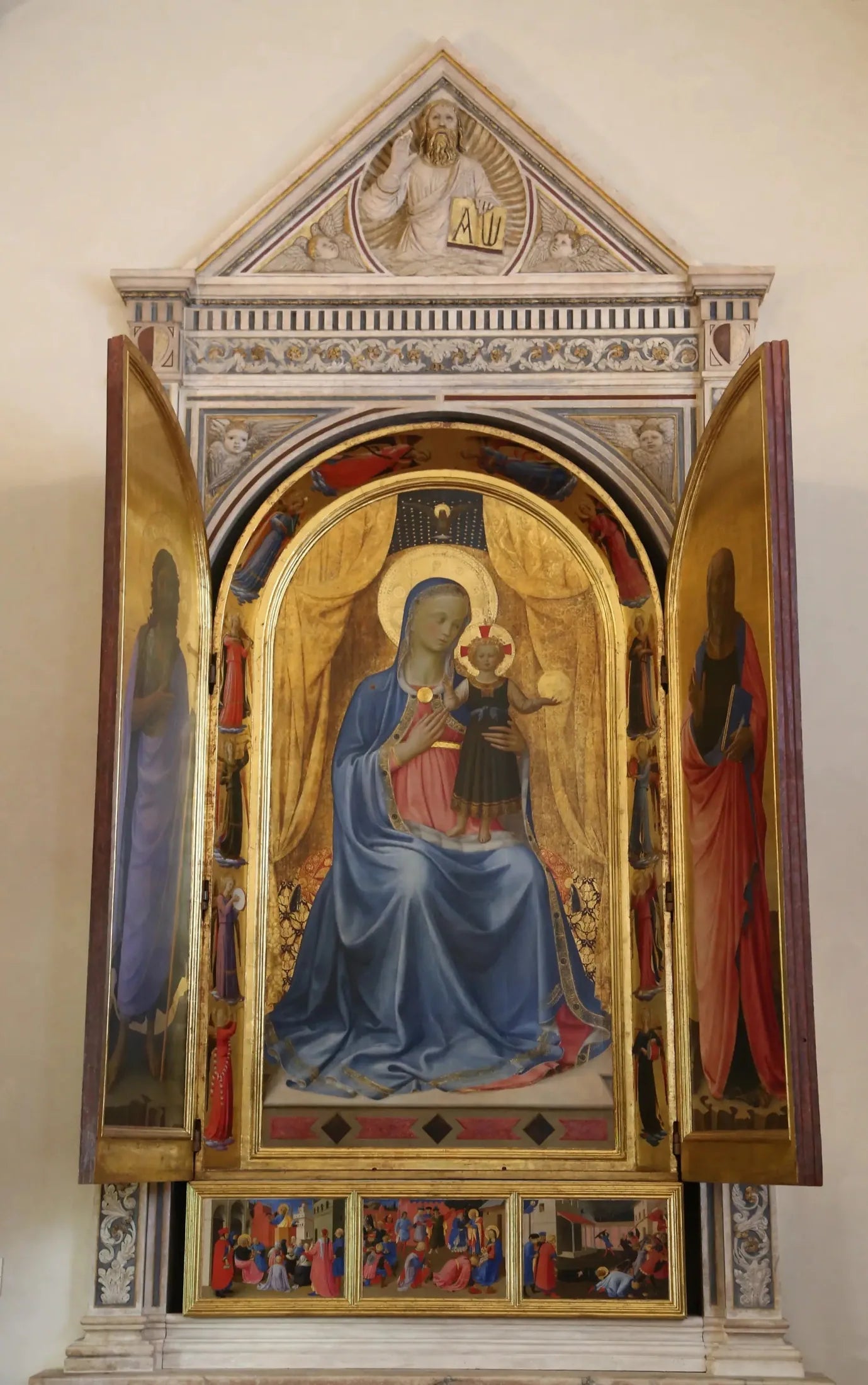 Vierge à l'Enfant - Fra Angelico image 1 reproduction réalisée par Alpha Reproduction