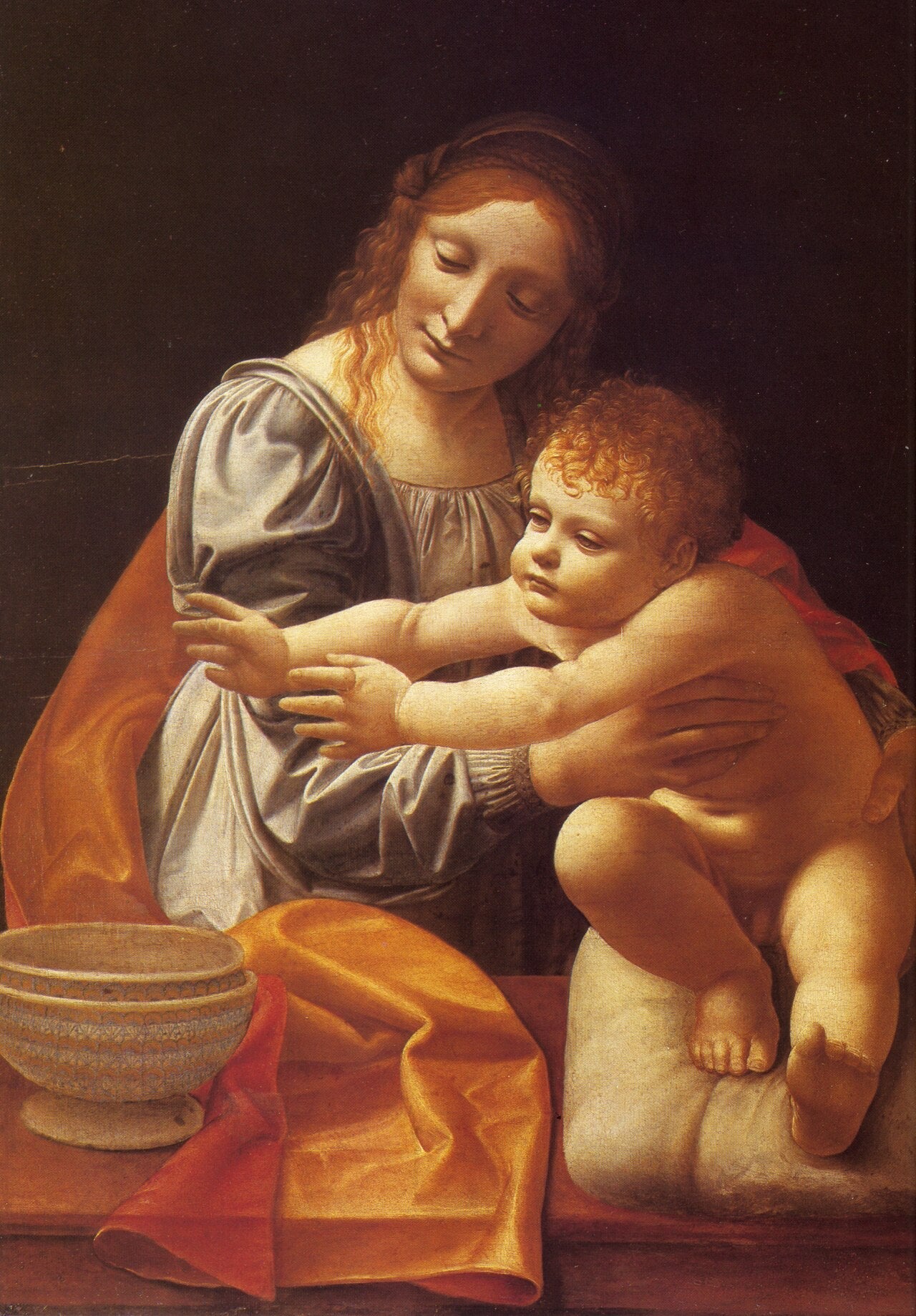 Vierge à l'Enfant - Giovanni Antonio Boltraffio image 1 copie peinte à la main à l’huile