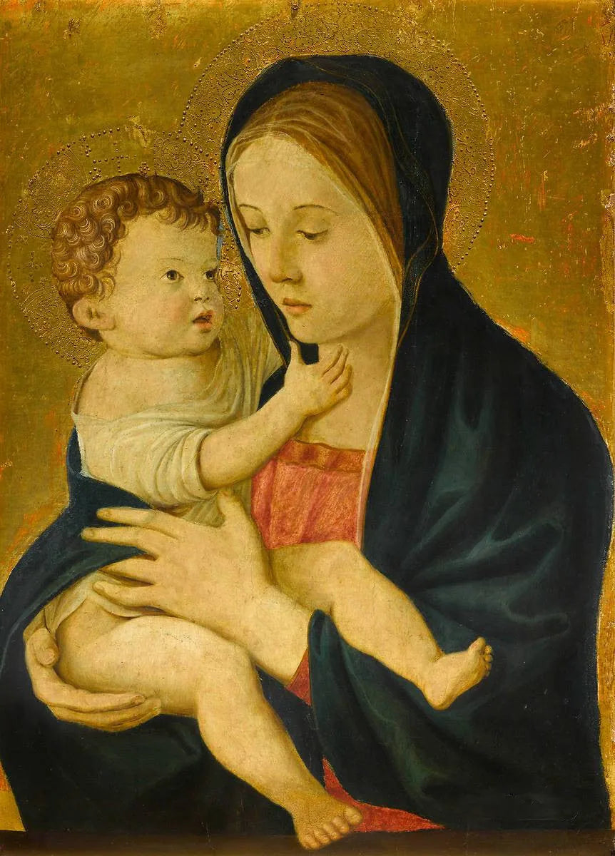 Vierge à l'Enfant - Giovanni Bellini image 1 tableau peint à l’huile sur toile