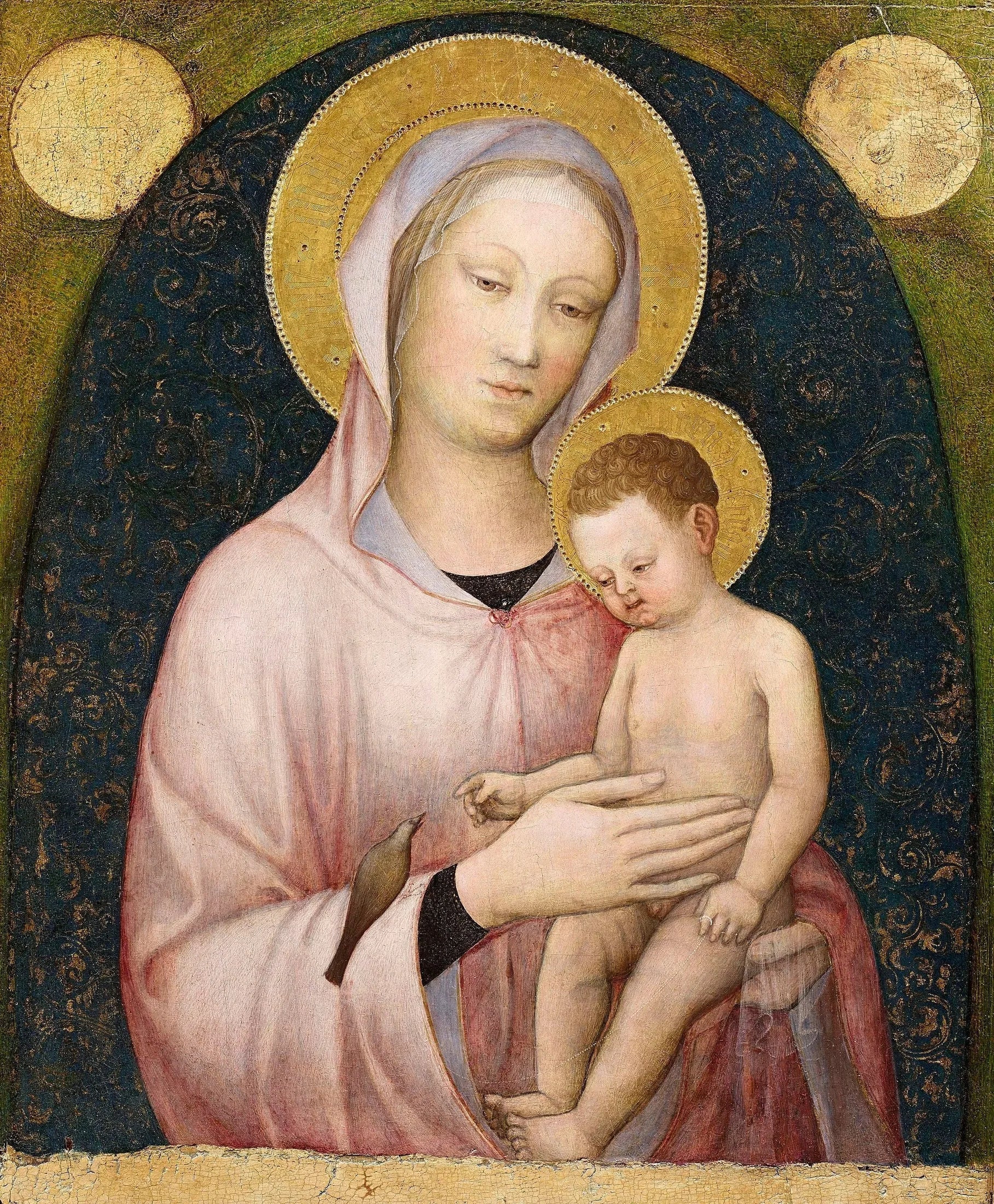 Vierge à l'Enfant - Iacopo Bellini image 1 copie de tableau peinte à la main