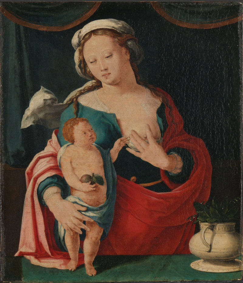 Vierge à l'Enfant - Lucas van Leyden