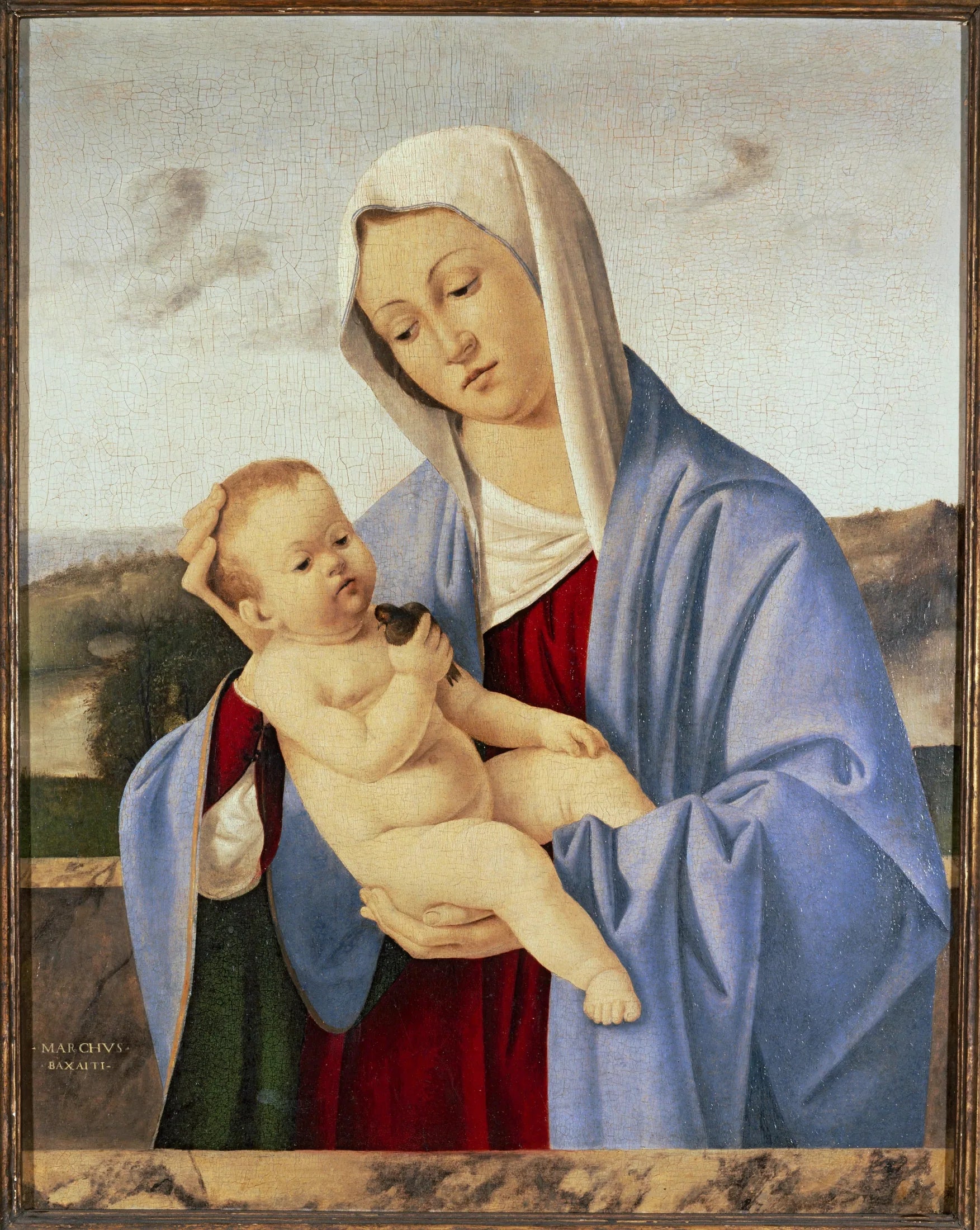 Vierge à l'Enfant - Marco Basaiti image 1 reproduction de peinture à l’huile