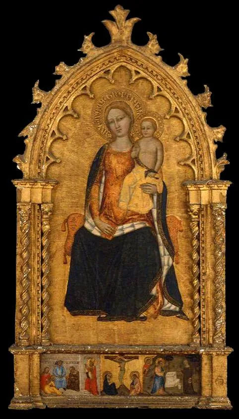 Vierge à l'Enfant - Niccolo di Tommaso image 1 copie de tableau peinte à la main