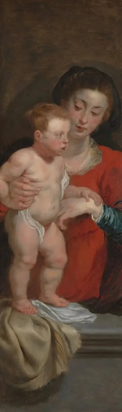 Vierge à l'Enfant - Peter Paul Rubens image 1 reproduction d’œuvre d’art à l’huile