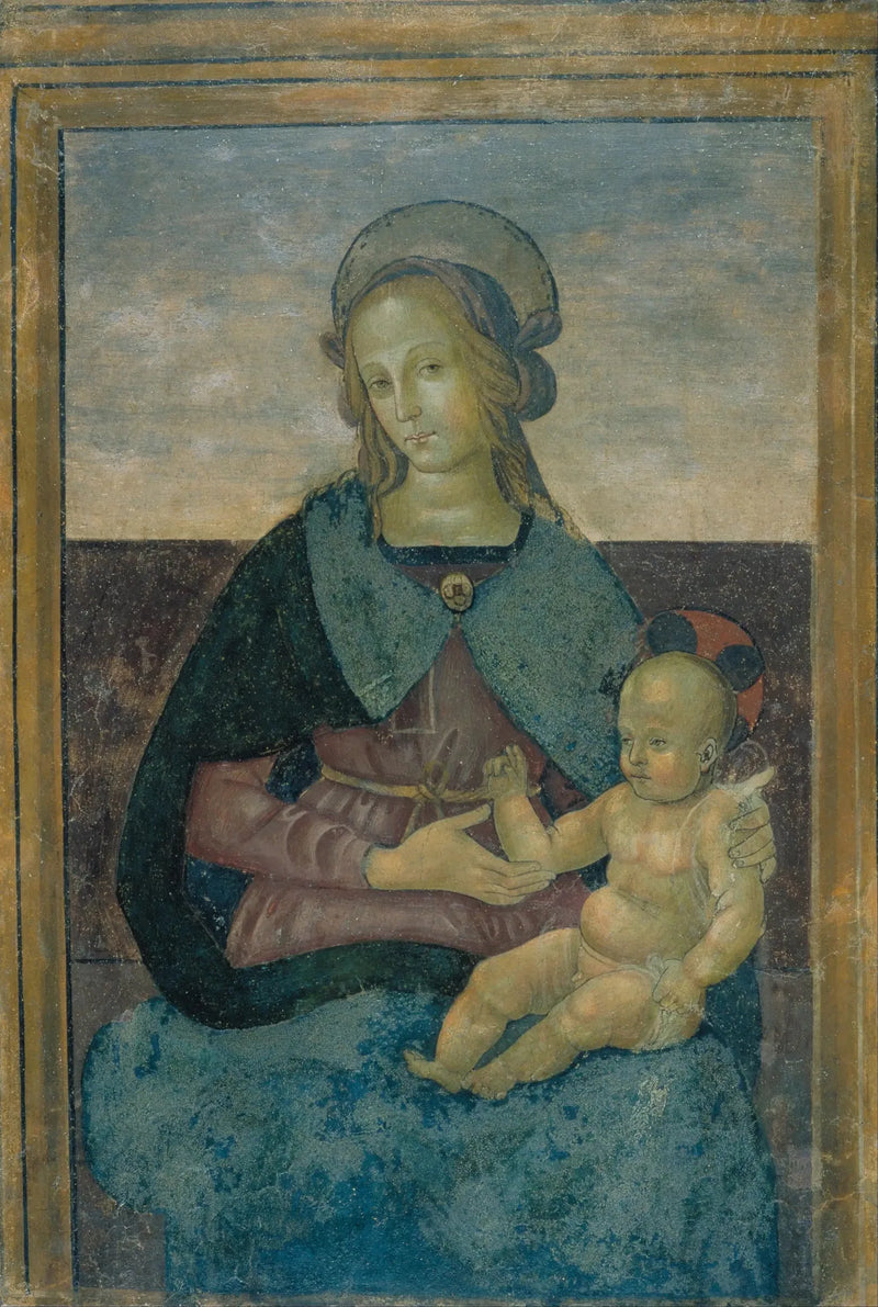 Vierge à l'Enfant - Pietro Perugino