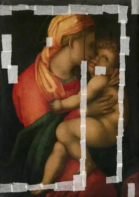 Vierge à l'Enfant - Pontormo image 1 copie de tableau peinte à la main